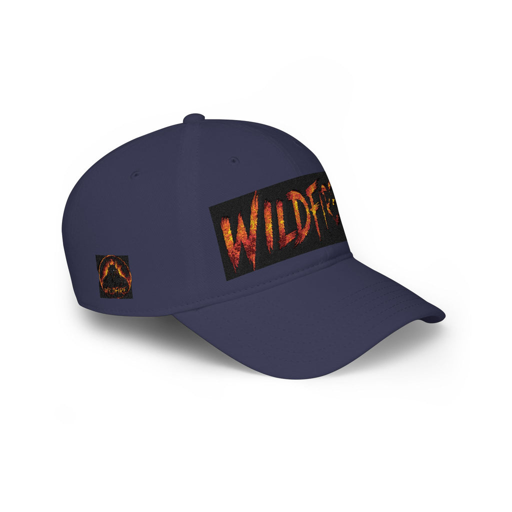 Wildfire Flame Logo Cap — Low Profile Baseball Hat