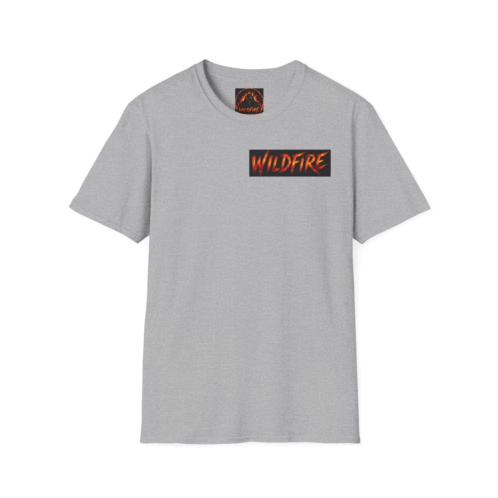Wildfire Empty Arms T-Shirt — Bold Fire Graphic Tee